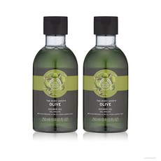 더바디샵 The Body Shop Olive Shower Gel Wash 올리브 샤워젤 파라펜프리 바디워시 8.4oz(250ml) 2팩, 250ml, 2개