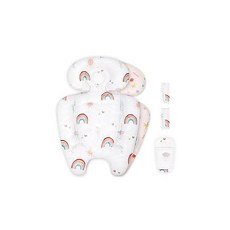 Infant Insert Compatible with 4moms Mamaroo & RockaRoo Swing Includes 3 Strap Pad Enlarged Head &, Rainbow, one option, 1개