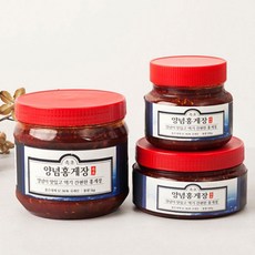 밥도둑 양념홍게장 / 속초 홍게와 특제양념 차별화된 홍게장, 1개, 500g