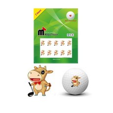 띠골프공스티커