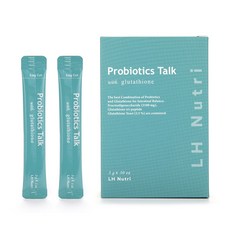 LH뉴트리 유산균 프리 프로바이오틱스 톡 위드 글루타치온 1BOX 30포 1개월분, 1개, 10정
