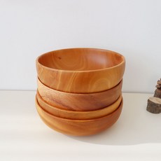 마호가니 원목 이지 샐러드볼 대19cm, 단품