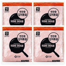 아워홈 볶음김치 1kg x 4개 볶은 김치