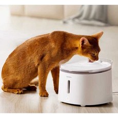고양이 자동 급수기 반자동 무소음 물그릇 무선 살균, (3세대 정수기+스테인리스 급수기), 1개