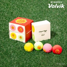 볼빅 츄파춥스 골프공 8구 골프선물 골프용품, 상세 설명 참조, 선택완료