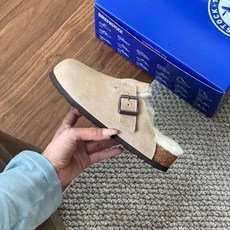 버켄스탁 보스턴퍼 Birkenstock 시어링 털 슬리퍼 파필리오