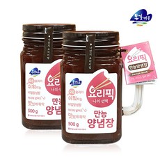 영월농협 만능양념장(500gx2병 핸들컵), 500g, 2개