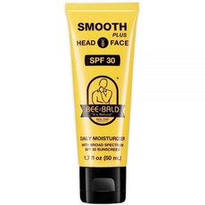 Bee Bald SMOOTH PLUS 데일리 모이스처라이저 2팩 SPF 30 광범 스펙트럼 자외선 차단 톤 모이스쳐라이징 태양의 유해한 UVA/UVB 광선으로부터 각 50ml(1., 1, 2개