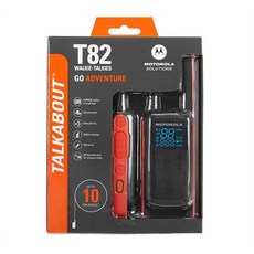 모토로라 고성능 생활무전기 T82 2p, 2개