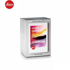인화지 Leica/SOFORT블랙화이트 필름 19550컬러 두케이스 세트 케이스 19553