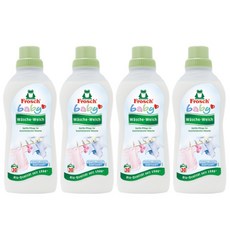 프로쉬 베이비 섬유유연제 750ml x 4개 | Frosch Baby Fabric Softener