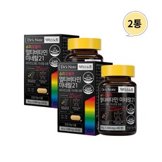 팔레오 닥터스노트 슈퍼 포뮬러 멀티비타민 미네랄21 60g, 2개, 60정
