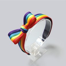 반반하니 무지개 볼륨리본 컬러 헤어밴드 여아머리띠 반하니 무지개 볼륨리본 컬러 헤어밴드 여아머리띠