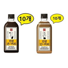 이마트24 편의점커피 민생쓴커피 단커피 반반 20펫, 20개, 500ml