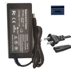 삼성 호환 UA32J40SWAJXXZ UA32J4003AR 32 인치 TV 전원 충전기 19V 2.53A 48W 6.5x4.4mm 어댑터, 01 CHINA, [05] US