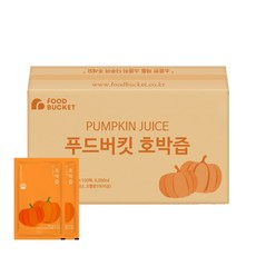 푸드버킷 늙은호박즙, 90ml, 100팩