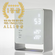 아림에어 프리미엄 라돈측정기RA300 미세먼지 라돈 이산화탄소 통합 측정 및 관리, 1개