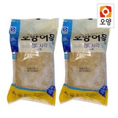 사조오양 정미 사각어묵 800g x 2개 총 40장 냉동 오뎅, 10개