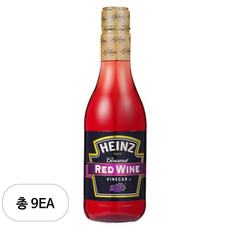 하인즈 레드와인 식초, 355ml, 9개