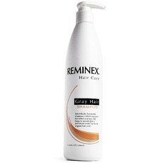 Reminex 383g 파라벤 1 팩 - 아르간 오일하는 데 도움이 복원 회색 및 흰색 머리 자연 색상과 안티, 1팩, 상세페이지참조