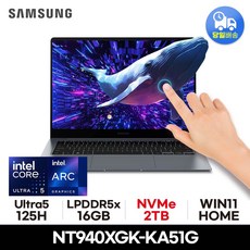 삼성전자 갤럭시북4 프로 NT940XGK-KA51G 터치스크린