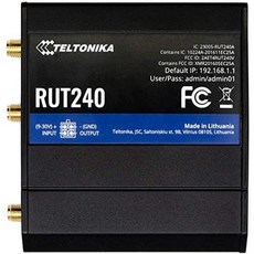 해외1534433 Teltonika RUT240 3G 4G LTE 라우터 공유기 for Verizon (RUT240-02) 관부가세포함가, One Size_One Color, 상세 설명 참조0, 상세 설명 참조0