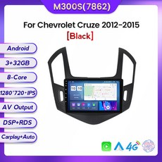 영어 매뉴얼 2 din 8+128G 8코어 Android 11 RDS 차량용 멀티미디어 비디오 플레이어 쉐보레 크루즈 2012-2015 내비게이션 GPS IPS 화면, CHL10M300S, 1개