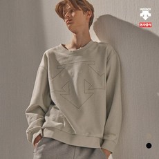 데상트 [40% OFF]빅사이즈 로고 맨투맨 (S9323HHT82)