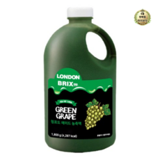 씨앤비에프 청포도 액상 (1000ml x 12개) 1박스, 1.5L, 1개