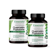 에메랄드랩 퀘르세틴 피토솜 250mg Emerald Labs Quercetin Phytosome, 2개, 60정