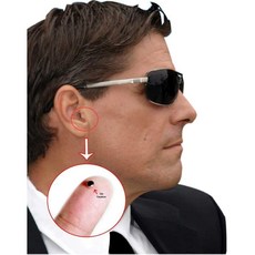 Mini Spy Earpiece Invisible Earphone Cheat Covert Earpiece for Mobile Phone, 1개