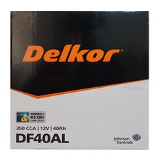 델코 DF40AL DF40R DF40L 자동차배터리, 1, DF40AL(하단고정)_공구대여_밧데리반납_본넷확인필수