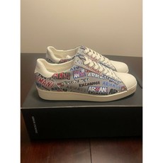 [해외]아르마니스니커즈신발 Armani Exchange Leather Sneakers Size US10