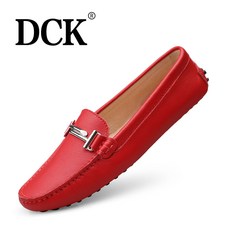 로로퍼스 가죽모카신 DCK 여성 리얼가죽 소프트레더 밑창 소가죽 이지 로퍼 캐쥬얼 플랫슈즈