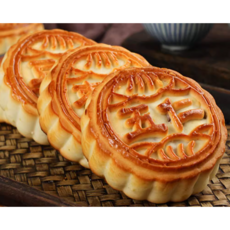 중국 수입 고소한 전통 추석 오인 동북식 월병, 2개, 400g