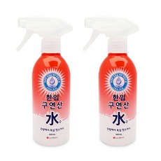 LG생활건강 주방에서 욕실 청소까지~ 한입 구연산수 스프레이 400ml 1+1 2개