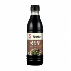 청정원 햇살담은 자연숙성 국간장, 500ml, 1개