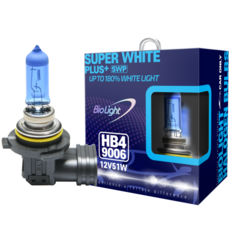 차량용 할로겐 램프 슈퍼 화이트 플러스 HB4(9006) (1 Set), 2개입, SUPER WHITE PLUS, 9006