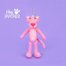 핑크팬더 캐릭터 가방고리 키링 3인치 소형 인형 열쇠고리 정품