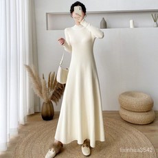 여성 원피스 슬림 모던 니트 원피스