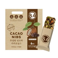 곤약닷컴 무가당 넛츠바 카카오닙스 1상자 (6봉입), 180g, 1개