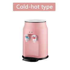 미니 식수 디스펜서 탁상용 온수 보일러 냉온 난방 기계 차, 6.Pink Cold, 1개
