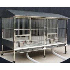 앵무새집 버드케이지 튼튼한 새 키우기 잉꼬 모란 비둘기, 110x75x158 사각튜브직경10mm, 1개