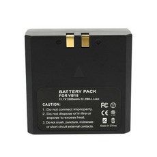 Godox V850 V850II V860 V860II 용 충전식 리튬 이온 배터리 NEEWER TT850 TT860 카메라 플래시 VB18 2000mAh, 1.1 Battery, 1개