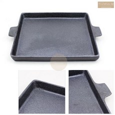 국산 주물 닭갈비 팬 불 판 떡볶이 곱창 스테이크 생선 삼겹살 구이 용, 기본