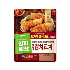 풀무원 얄피꽉찬교자 남도식김치 400g 2봉 엄마솜씨 국산 김치 반찬해결사 맛김치, 1개