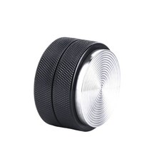 엘빈스 스테인리스 스틸 높이 조절 가능 나선형 템퍼 58mm, 1개, 블랙