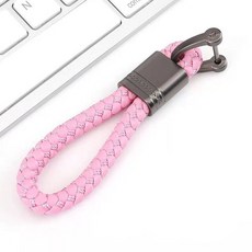 자동차 인테리어 소프트 TPU 자동차 키 케이스 커버 푸조 308 408 508 2008 시트로엥 C4 C6 C3-XR 쉘 포브, 08 Pink Keychain