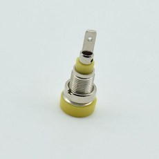 총알단자 자동차 터미널단자 선정리 차량선정리 멀티 미터 악기 2mm 바나나 플러그 순수 구리 절연 잭 소, 1개