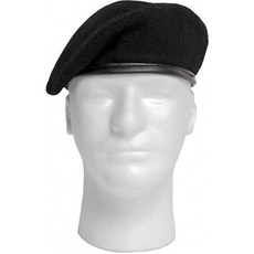로스코 G.I. 스타일 베레모 (7 1/2 (60cm) 블랙)